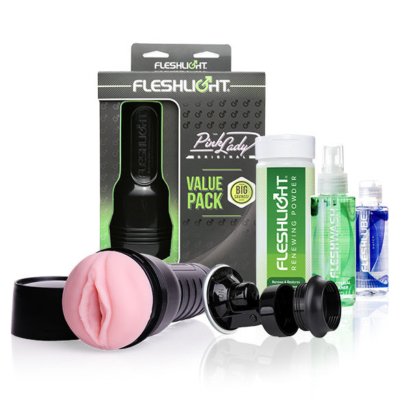 Fleshlight® Pink Lady Original Value Pack 6 fleshlight pink lady original value pack 810476019556