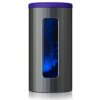 Lelo F1S V2 Masturbator Sdk Technology Gunmetal And Blue Midnight 7350075028366