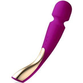 Lelo Smart Wand 2 Massager Medium Deep Rose 7350075028458