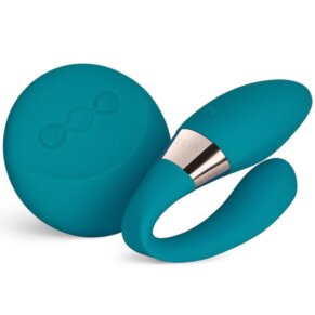 Lelo Tiani Duo Couples Massager Blue 7350075028410