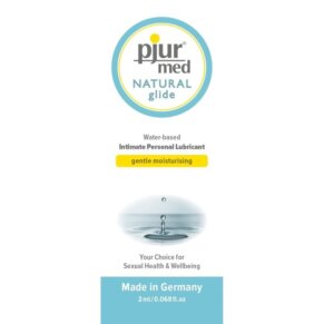 Pjur Med Natural Water Based Lubricant 2 ml 827160111168