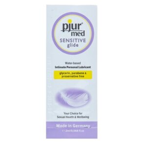 Pjur Med Sensitive Glide Water Based Lubricant 2 ml 827160111106