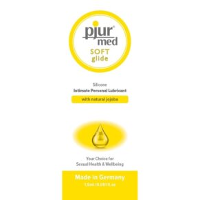 Pjur Med Soft Glide Silicone Lubricant 1.5 ml 827160111090