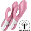 Satisfyer Air Pump Bunny 2 Ancient Pink 4061504038575