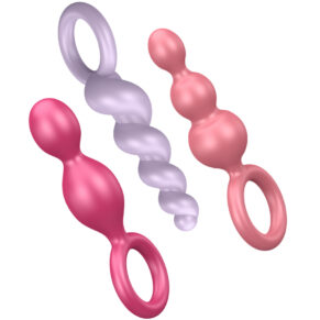 Satisfyer Anal Plugs Set 3Pcs Tricolor 4049369016594
