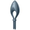 Satisfyer Bullseye Ring Vibrator App Grey 4061504018379