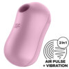 Satisfyer Cotton Candy Air Pulse Stimulator & Vibrator Lilac 4061504037226