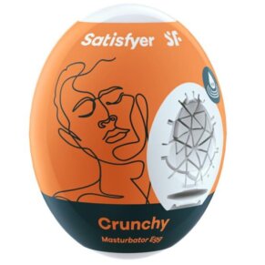 Satisfyer Crunchy Masturbator Egg 4049369043408