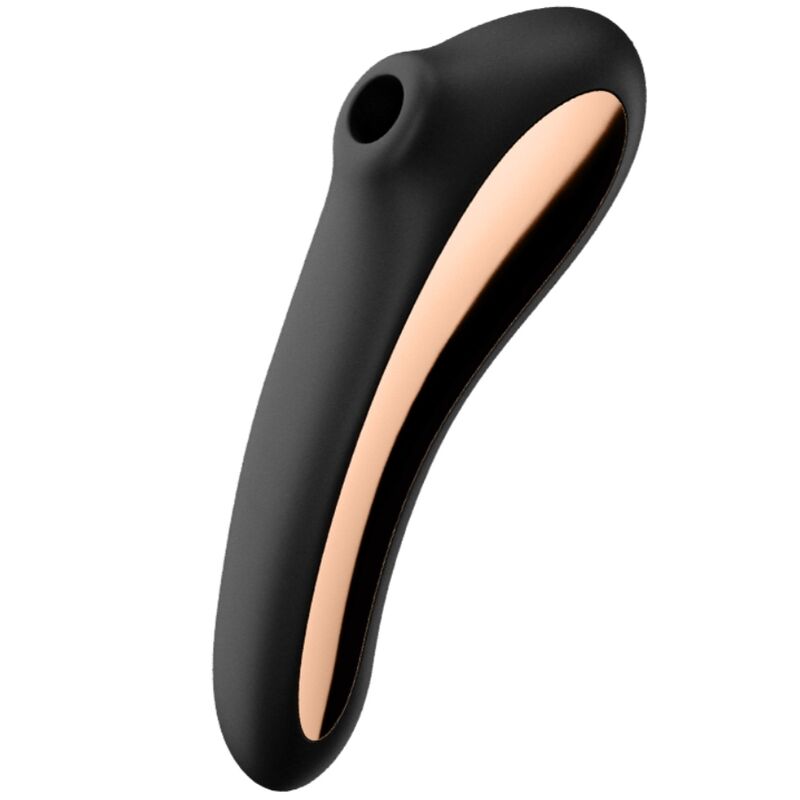 Satisfyer Dual Kiss Air Pulse Vibrator Black 6 satisfyer dual kiss air pulse vibrator black 4061504003009