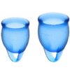 Satisfyer Feel Confident Menstrual Cup Dark Blue 15+20 ml 4061504002057