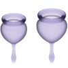 Satisfyer Feel Good Menstrual Cup Purple 15+20 ml 4061504002101