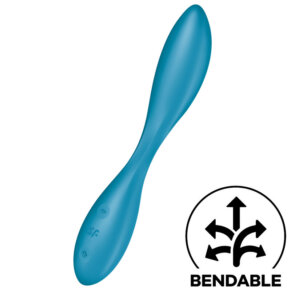 Satisfyer G-Spot Flex 1 Multi Vibrator Blue 4061504043784