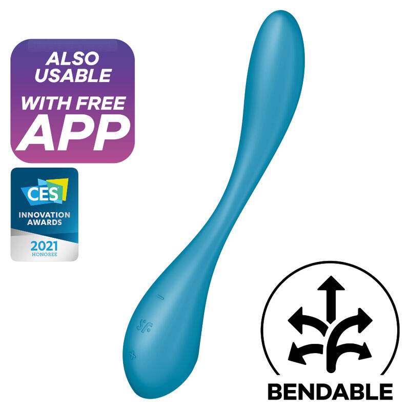 Satisfyer G-Spot Flex 5 Multi Vibrator Blue 6 satisfyer gspot flex 5 multi vibrator blue 4061504038681