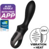 Satisfyer Heat Climax Anal Vibrator App Black 4061504001661