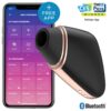 Satisfyer Love Triangle Air Pulse Stimulator & Vibrator Black 4061504001784