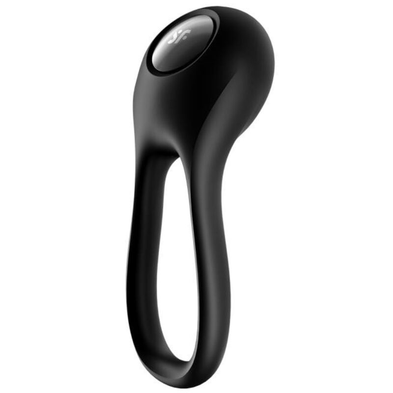 Satisfyer Majestic Duo Ring Vibrator Black 6 satisfyer majestic duo ring vibrator black 4061504009957