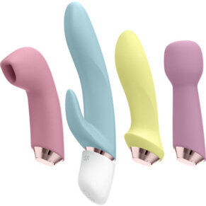 Satisfyer Marvelous Four Vibrator & Air Pulse Set 4061504009612