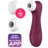 Satisfyer Pro 2 Generación 3 Wine Red Bluetooth & App 4061504051840