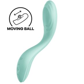Satisfyer Rrrolling Pleasure G-Spot Vibrator Green 4061504043975