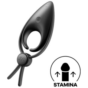 Satisfyer Sniper Ring Vibrator Black 4061504018386