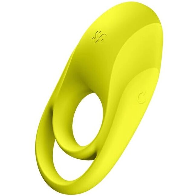 Satisfyer Spectacular Duo Ring Vibrator Yellow 6 satisfyer spectacular duo ring vibrator yellow 4061504009933