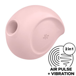 Satisfyer Sugar Rush Air Pulse Stimulator & Vibrator Pink 4061504037202