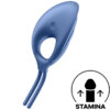 Satisfyer Swordsman Ring Vibrator Blue 4061504018409