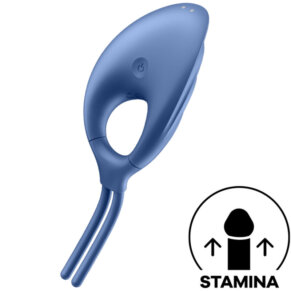 Satisfyer Swordsman Ring Vibrator Blue 4061504018409