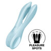 Satisfyer Threesome 1 Vibrator Blue 3 Satisfyer Threesome 1 Vibrator Blue 4061504037127