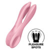 Satisfyer Threesome 1 Vibrator Pink 4061504037110