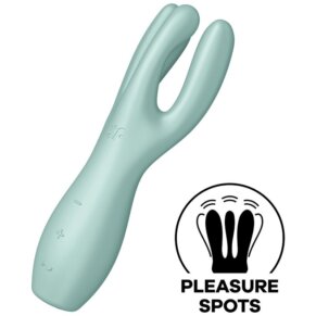 Satisfyer Threesome 3 Vibrator Mint 4061504037165