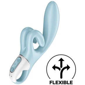 Satisfyer Touch Me Rabbit Vibration Blue 4061504036632