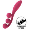 Satisfyer Tri Ball 1 Multi Vibrator Red 4061504018263