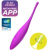 Satisfyer Twirling Joy Clit Tip Vibrator Fuchsia 4061504009681