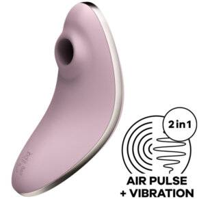 Satisfyer Vulva Lover 1 Air Pulse Stimulator & Vibrator Violet 4061504018607
