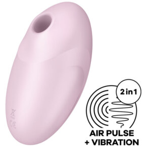 Satisfyer Vulva Lover 3 Air Pulse Stimulator & Vibrator Pink 4061504018652