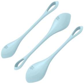 Satisfyer Yoni Power 2 Training Set Blue 4049369043859