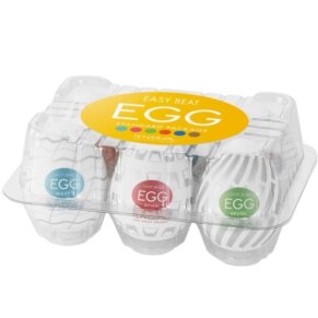 Tenga Easy Beat 6 Pack Stroker Eggs 4560220556542